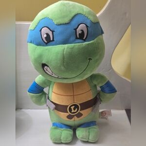 TY Beanie Baby Leonardo TMNT Teenage Mutant Ninja Turtles Plush